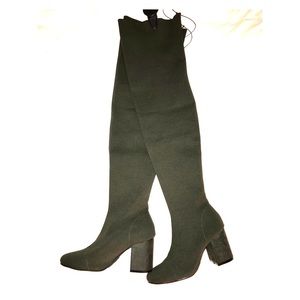 Ribbed Over-The-Knee Boots - Forever21